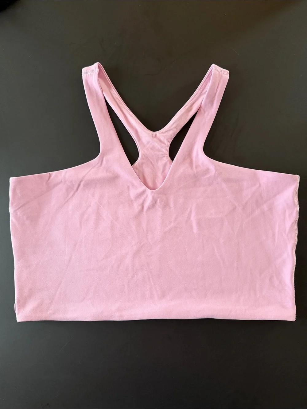 lululemon Light Pink Racerback Sports Bra Top